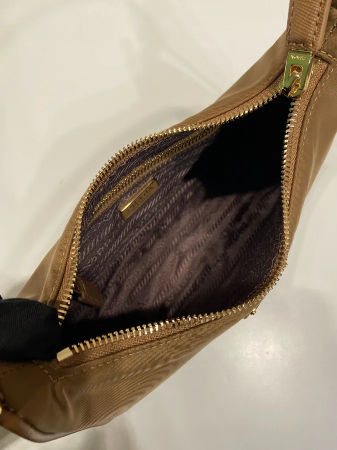 Re Edition 2005 Hobo Bag with Golden Hardware