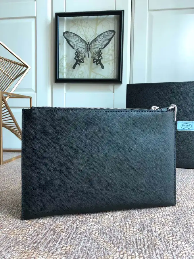 P House New Handbag with Crosshatch Calfskin