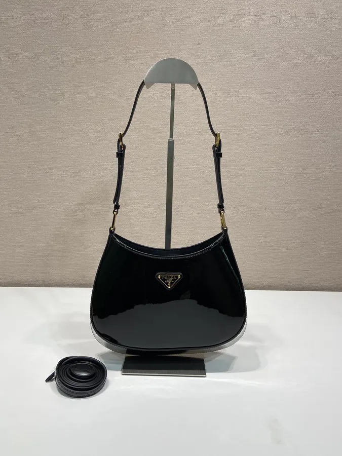 Cheo Crossbody Bag in Glossy Calfskin