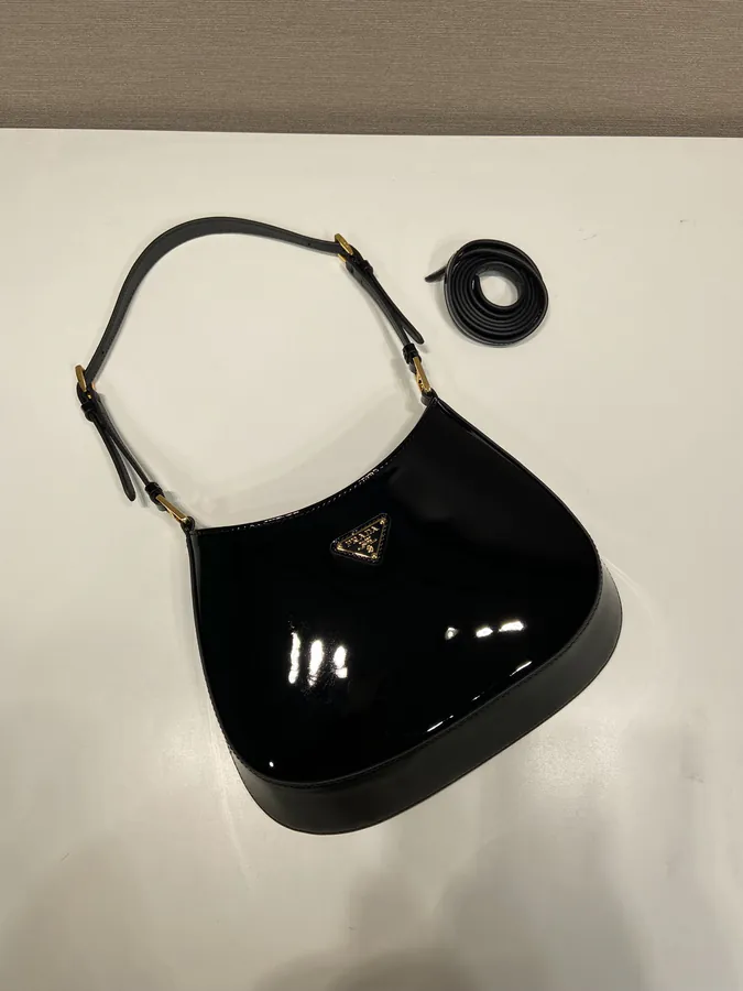 Cheo Crossbody Bag in Glossy Calfskin
