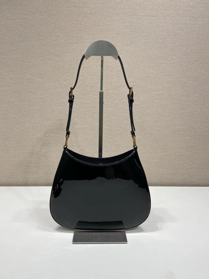 Cheo Crossbody Bag in Glossy Calfskin