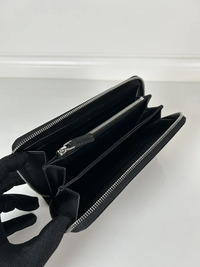 P Brand Men's Mini Black Bucket Bag