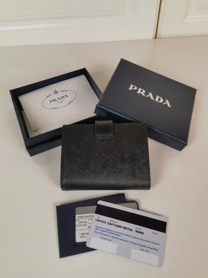 P House New Tri Logo Mini Wallet