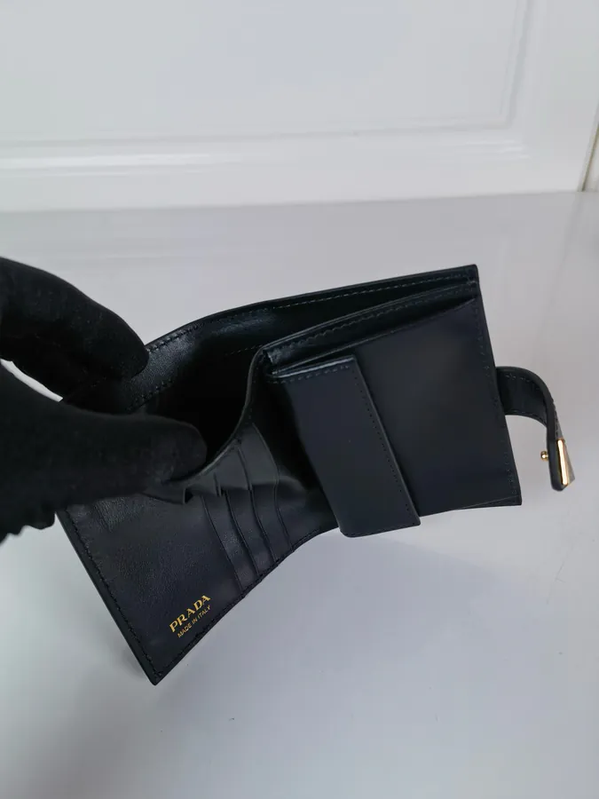 P House New Tri Logo Mini Wallet