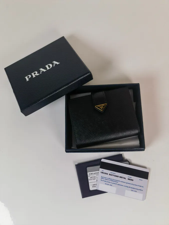 P House New Tri Logo Mini Wallet