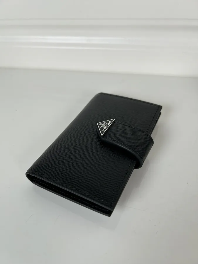 P Brand Latest Triangle Logo Wallet, Practical Snap Closure, Minimalist Design