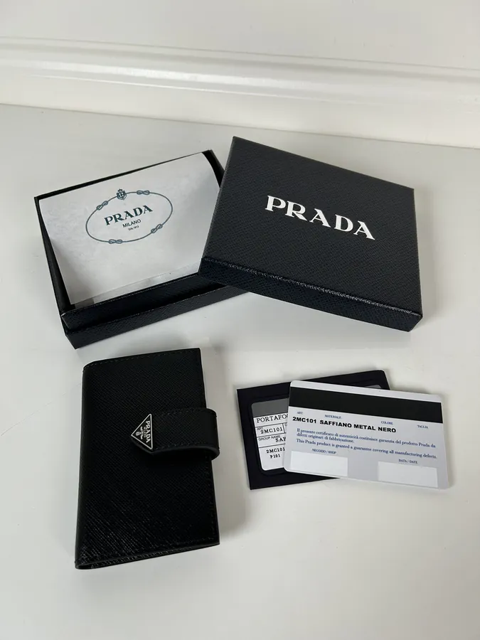 P House Latest Triangle Logo Card Case Sleek and Practical Design