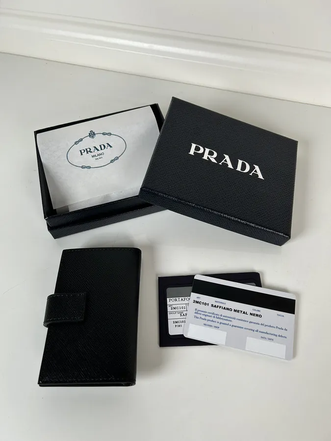 P House Latest Triangle Logo Card Case Sleek and Practical Design