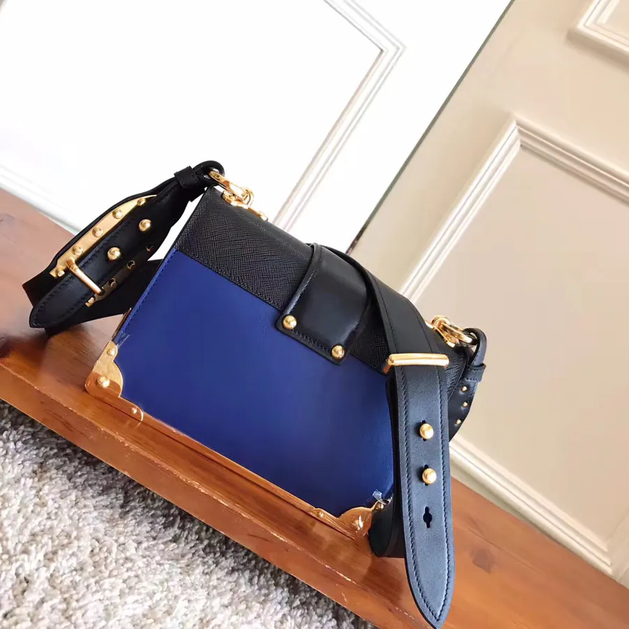 P House Latest Collection Bucket Bag in Blue