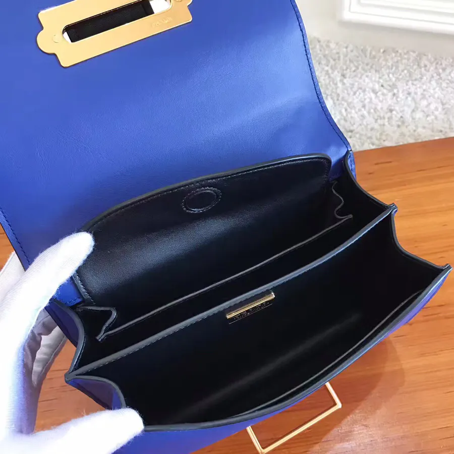 P House Latest Collection Bucket Bag in Blue