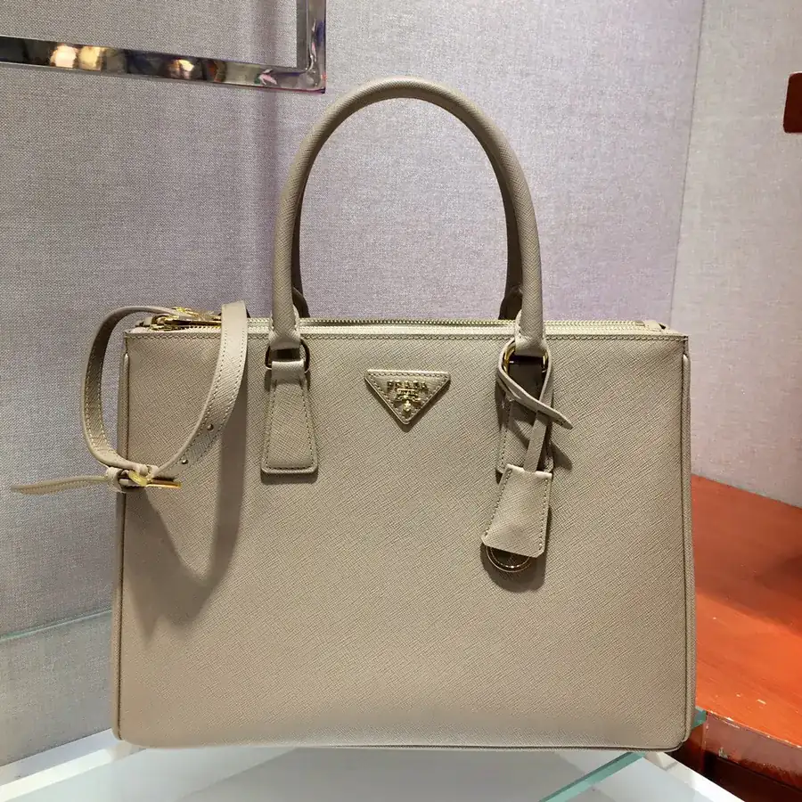 Galleria Handbag Classic Iconic Design, Premium Cross Grain Calfskin