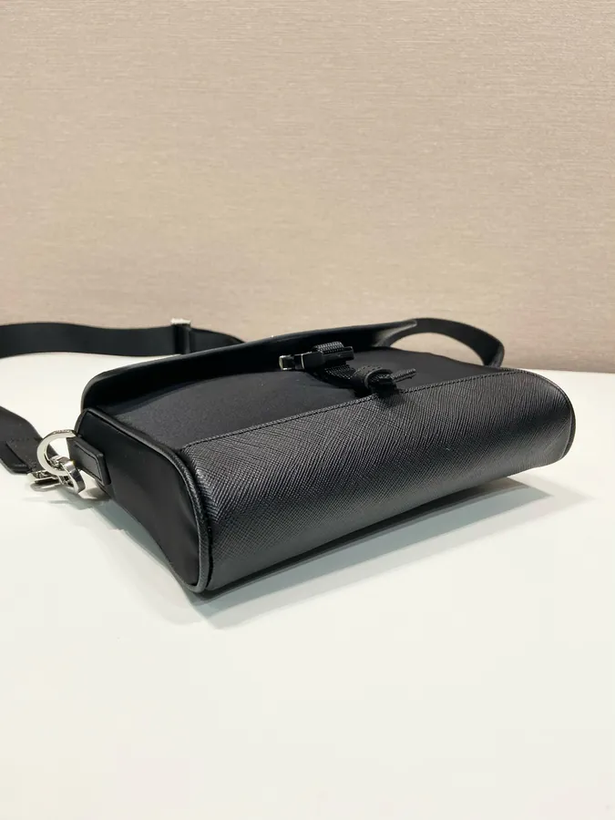 New Post Mail Bag with Crosshatch Pattern