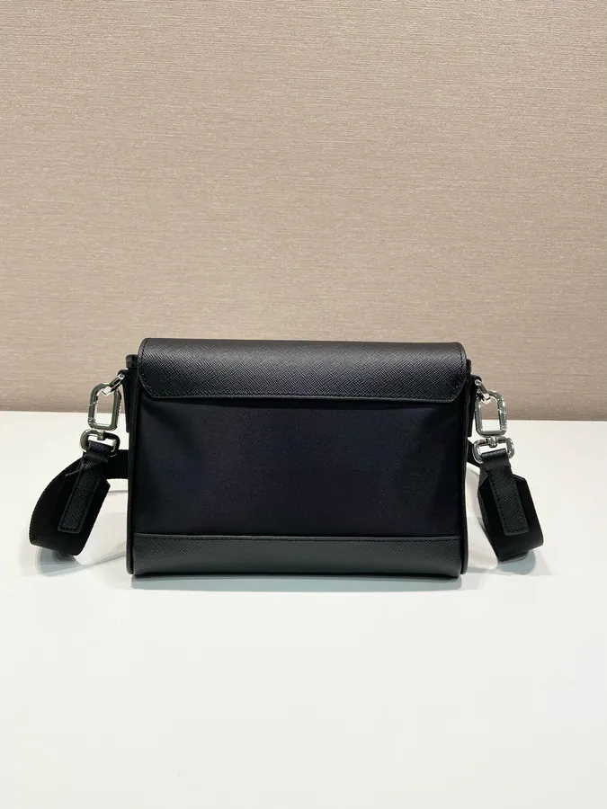 New Post Mail Bag with Crosshatch Pattern