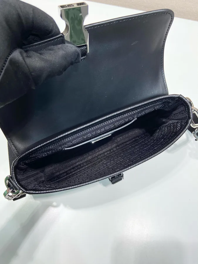 New Post Mail Bag with Crosshatch Pattern