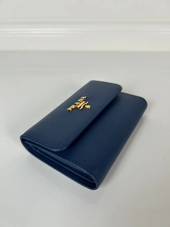 P Brand Ladies Crossbody Wallet, First Grade Calfskin, 12x9cm