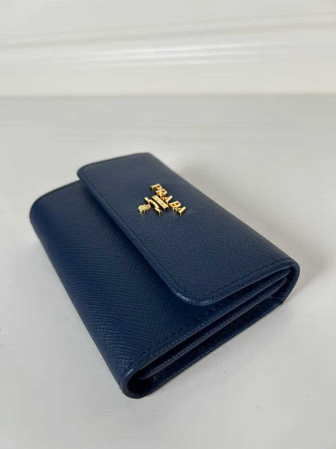 P Brand Ladies Crossbody Wallet, First Grade Calfskin, 12x9cm