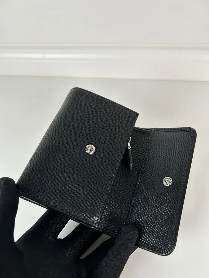 P Brand Ladies Crossbody Briefcase, First Grade Calfskin, 12x9cm