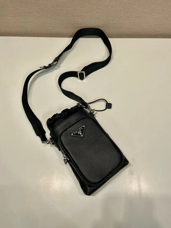 New Shell Bag in Nappa Calfskin