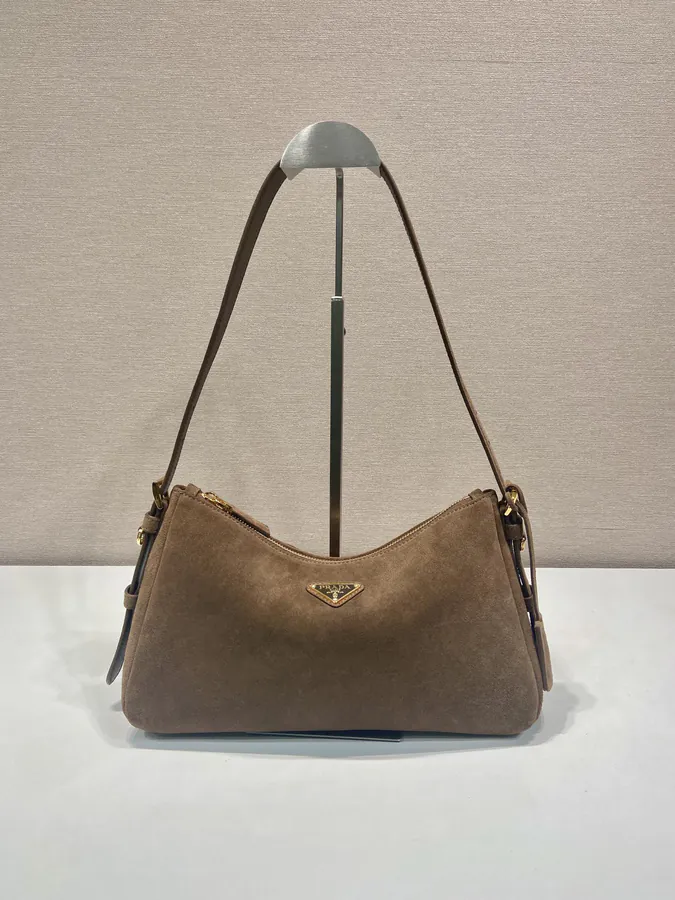 Aimee Hobo Crossbody Bag Small Grained Leather