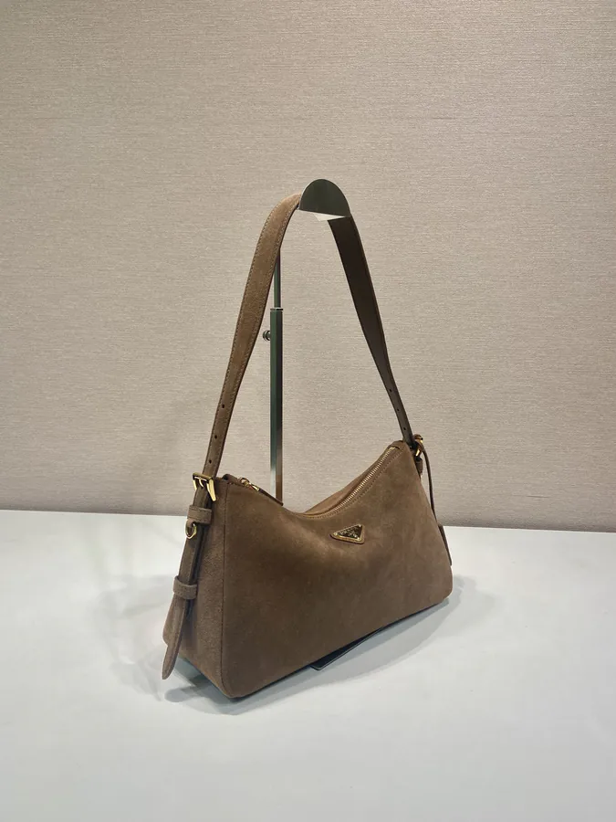 Aimee Hobo Crossbody Bag Small Grained Leather