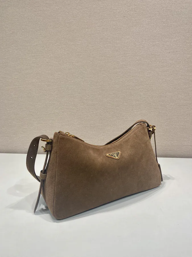 Aimee Hobo Crossbody Bag Small Grained Leather