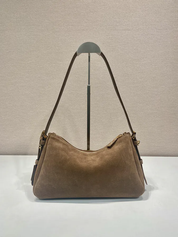 Aimee Hobo Crossbody Bag Small Grained Leather