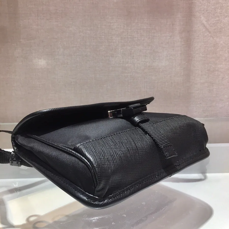 New Mini Mail Bag in Grained Calfskin