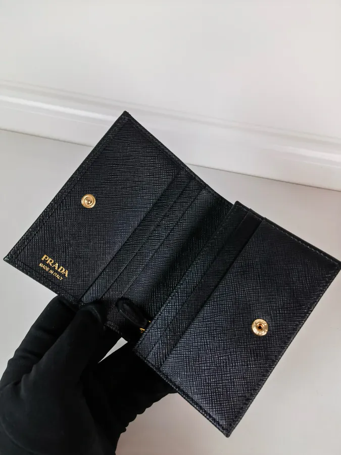 P Brand Zip Closure Wallet Unisex, Compact, Stylish