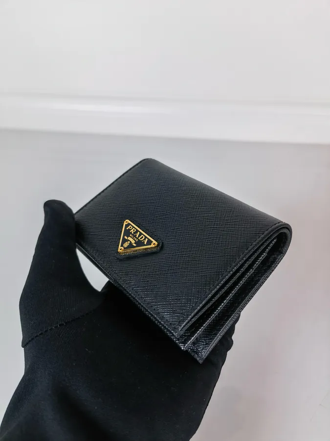 P Brand Zip Closure Wallet Unisex, Compact, Stylish