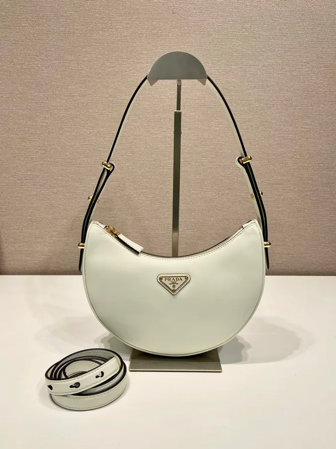Moon Handbag with Dual Straps