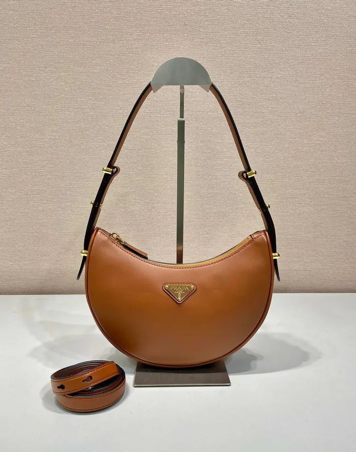 Moon Handbag with Adjustable Shoulder Straps