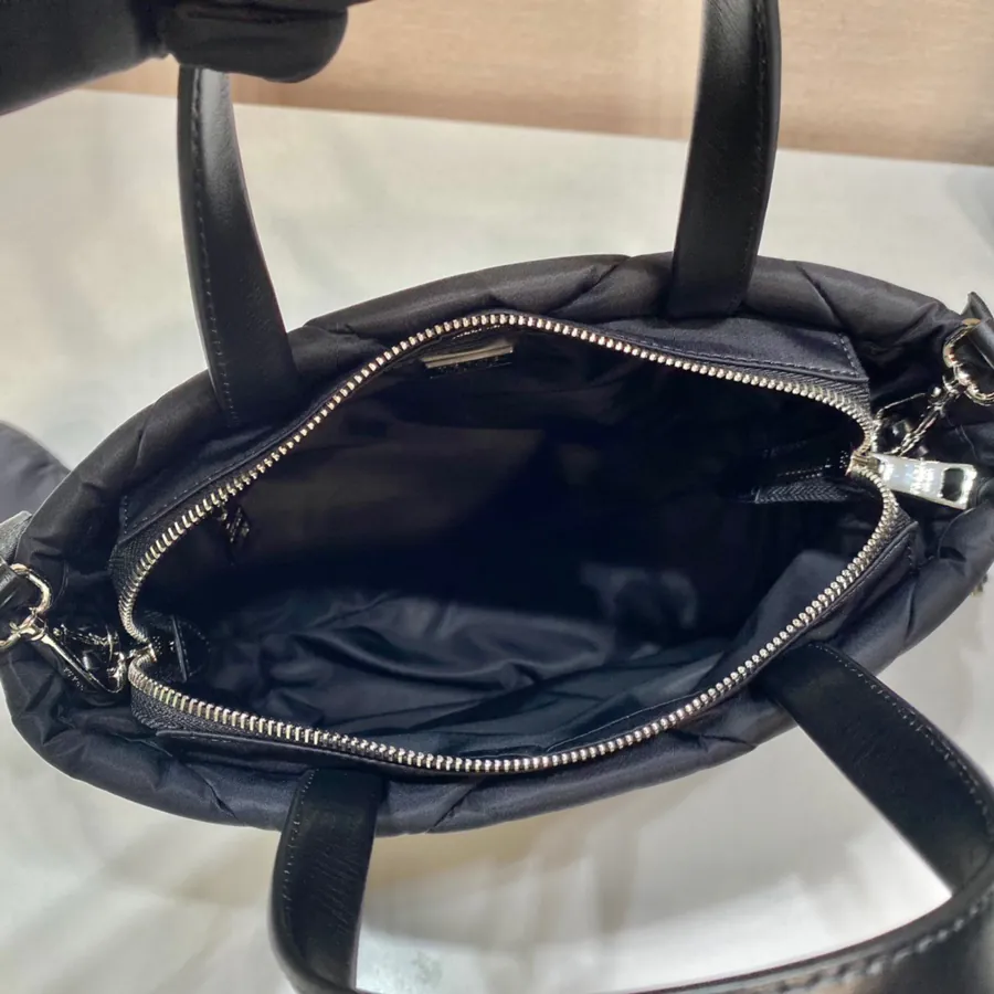 System Tote Bag Triangular Pattern, Detachable Nylon Strap