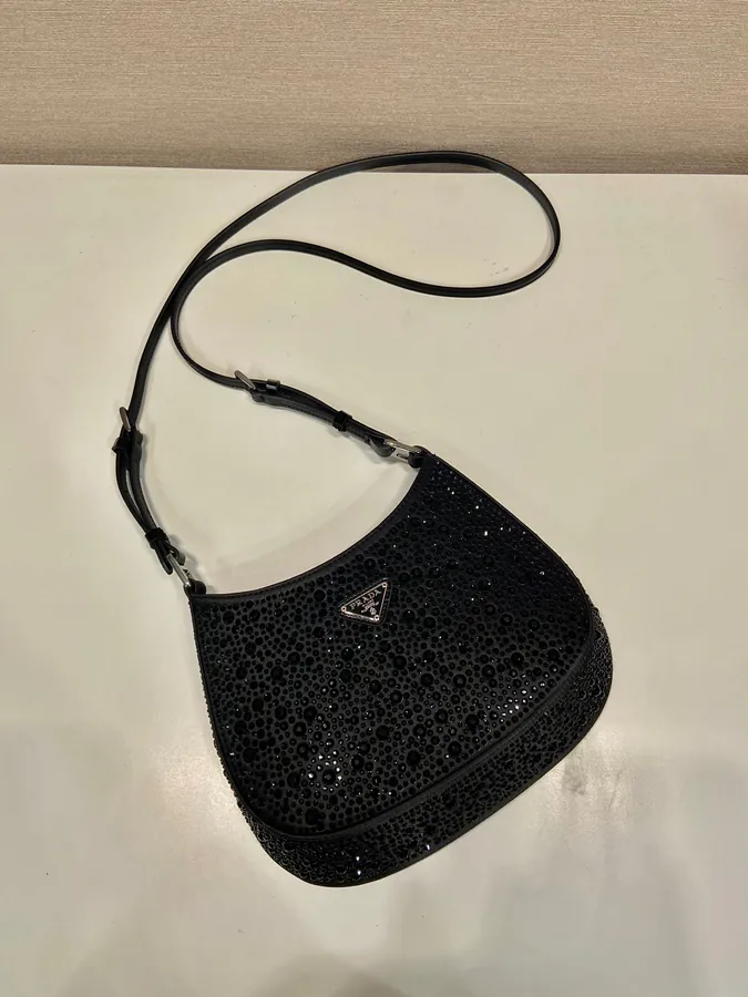 Cleo Evening Clutch with Sparkling Crystals