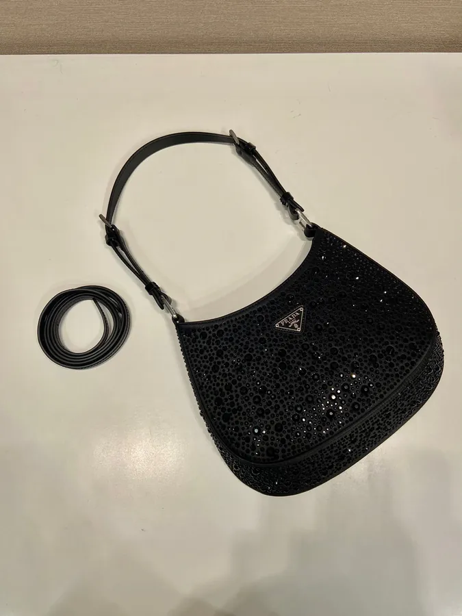 Cleo Evening Clutch with Sparkling Crystals