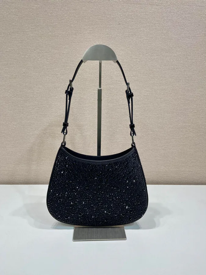 Cleo Evening Clutch with Sparkling Crystals