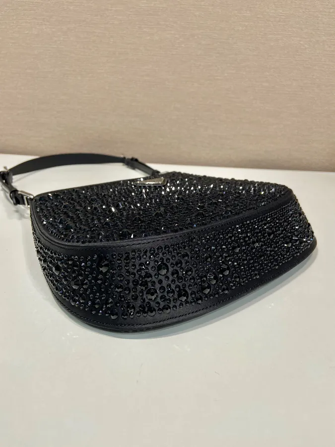 Cleo Evening Clutch with Sparkling Crystals