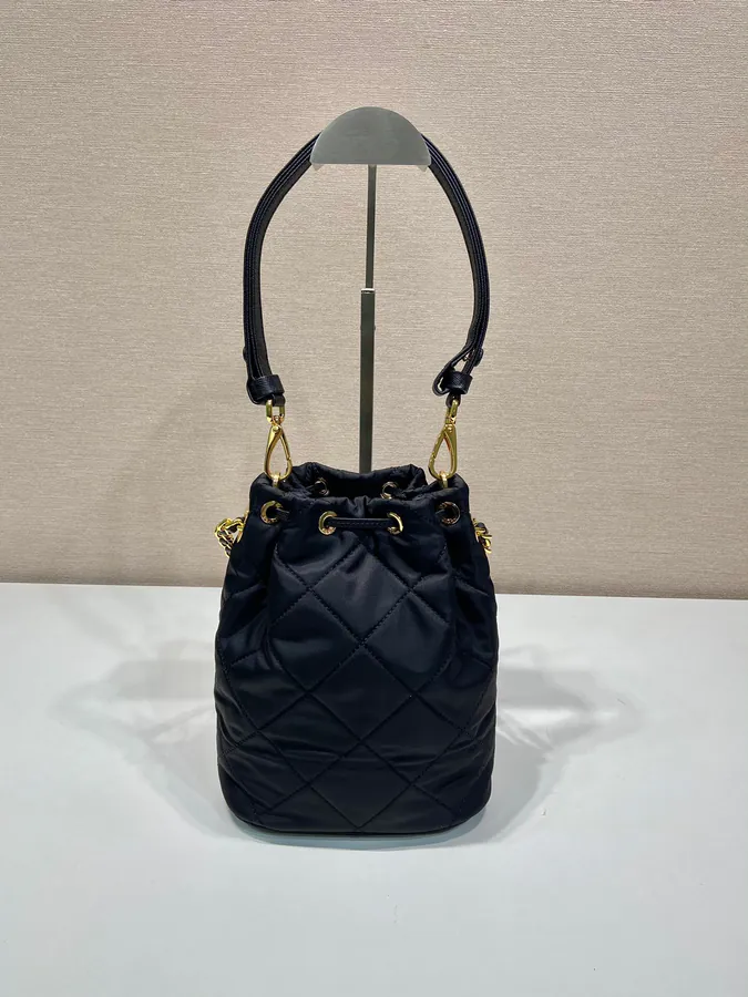 Celebrity Embroidered Bucket Bag 1BH038