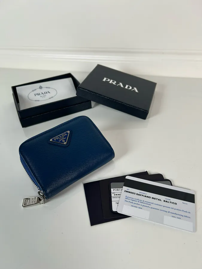 P Brand Crosshatch Wallet for Men and Women