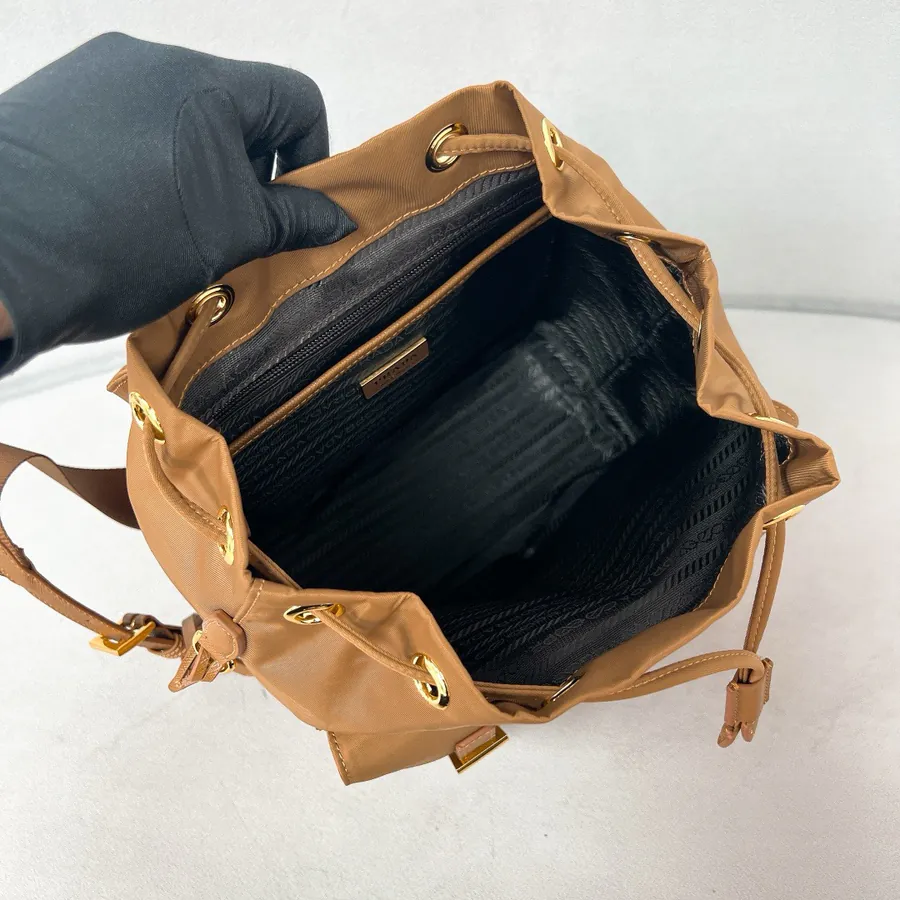 P Family 1978 Re Edition Drop Cloth Nylon Backpack Small