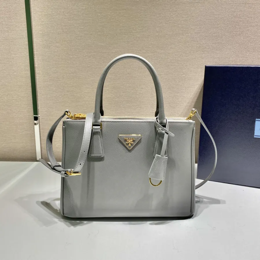 Galleria Handbag Classic Iconic Design, Premium Cross Grain Calfskin