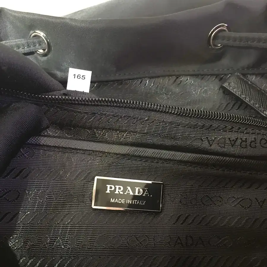 Ada Latest Nylon Backpack with Classic Triangular Enamel Logo