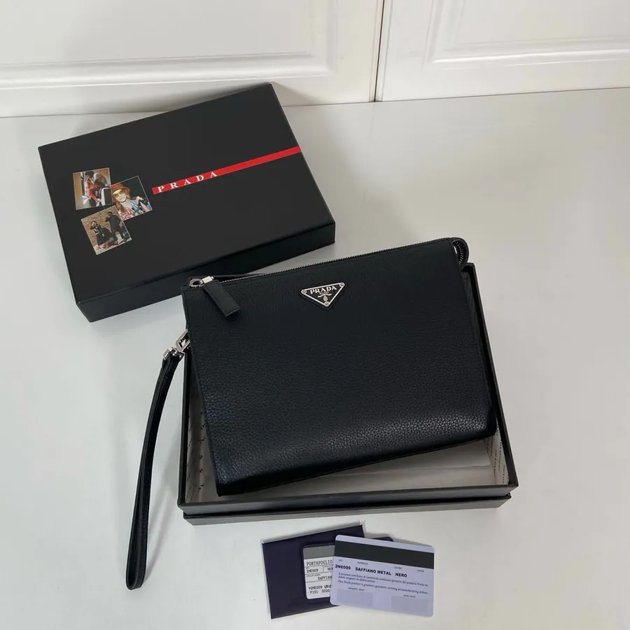 P House Men's Wallet in Black