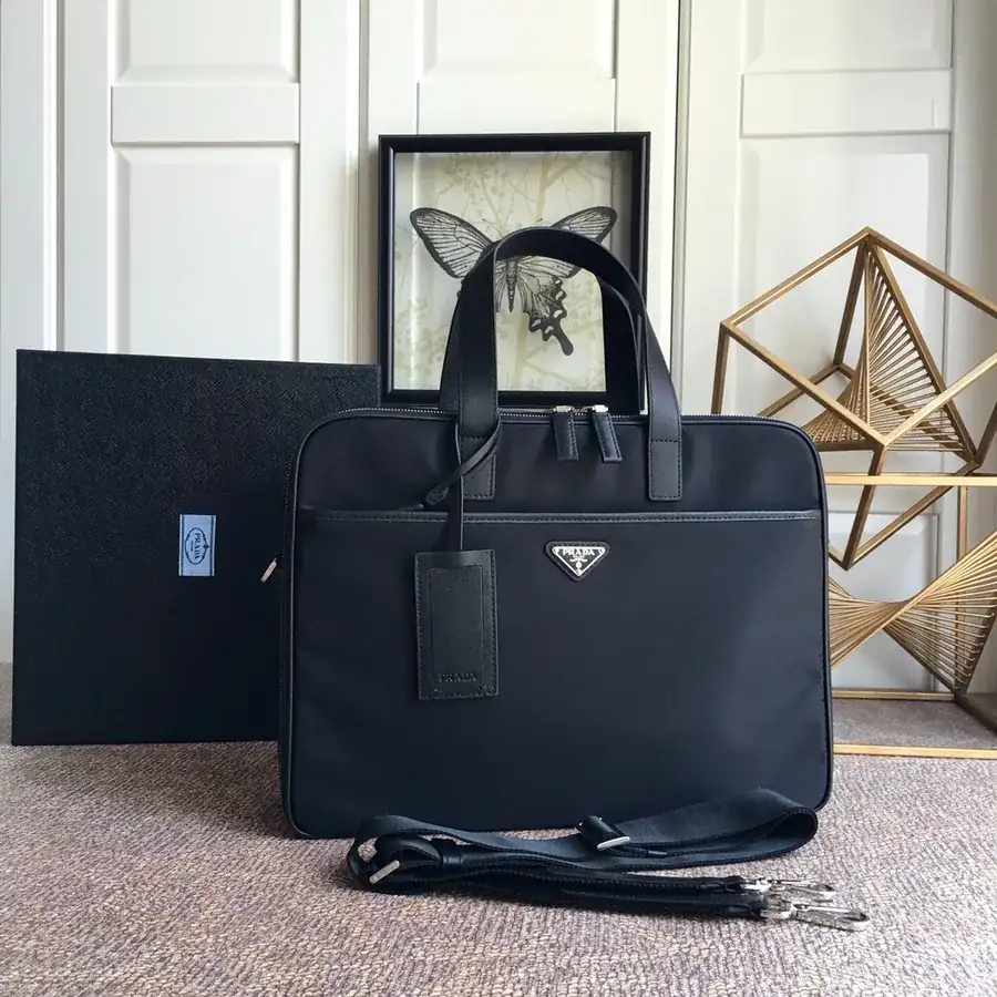 P Family New Men's Bag 2VE407 Black