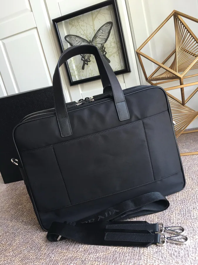 P Family New Men's Bag 2VE407 Black