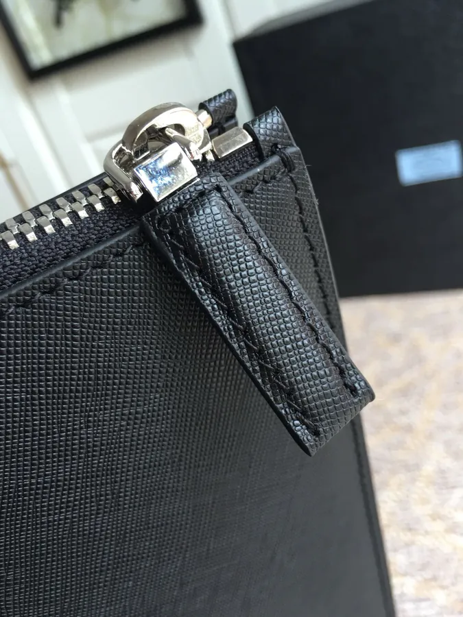 P House Men's New Bag 1079 Semi Handmade Wallet