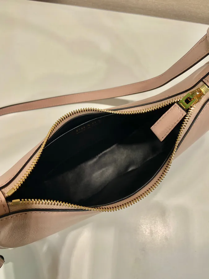Moon Handbag in Grained Calfskin