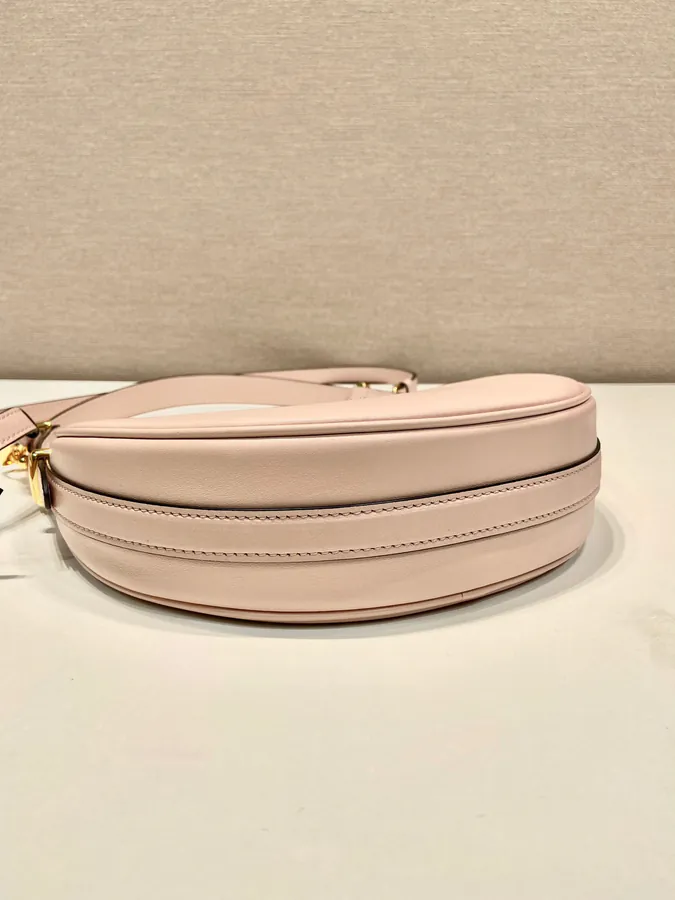 Moon Handbag in Grained Calfskin