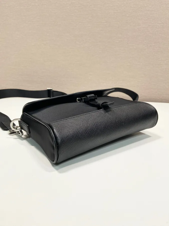 New Post Mail Bag with Crosshatch Pattern