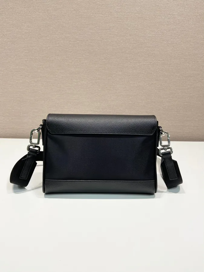 New Post Mail Bag with Crosshatch Pattern