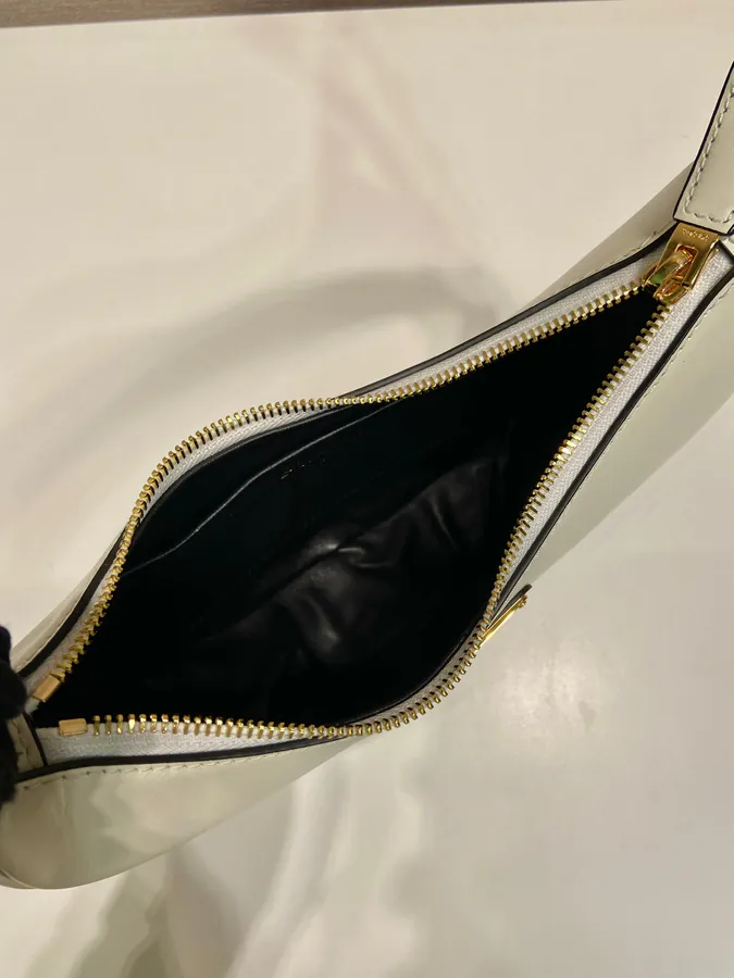 Moon Handbag in Grained Calfskin